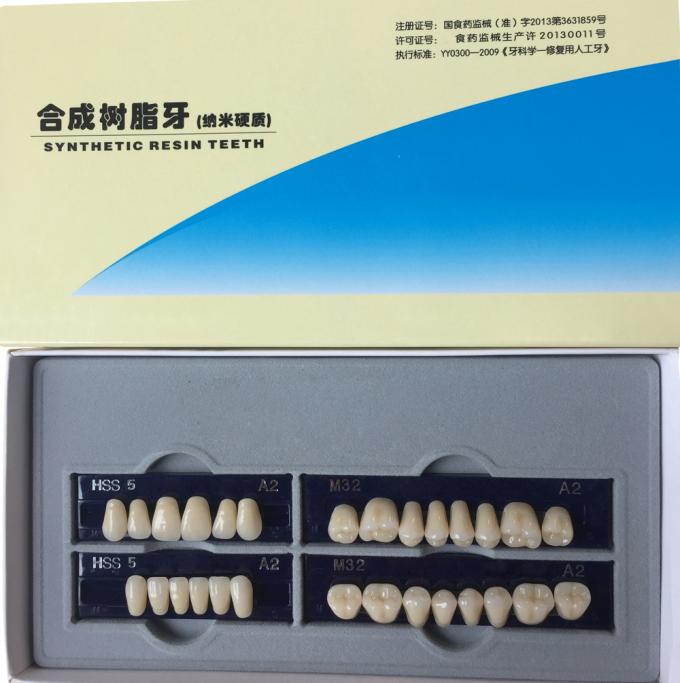 Dentistry Dental Acrylic Resin Teeth A2 A3.5 Dental Acrylic Polymer False Teeth 0