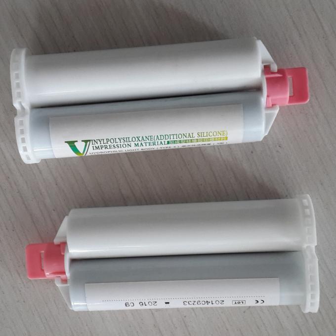 Vinylpoly Siloxane Additional Silicone Impression Material Hydrophilic Light Body Type 3 1