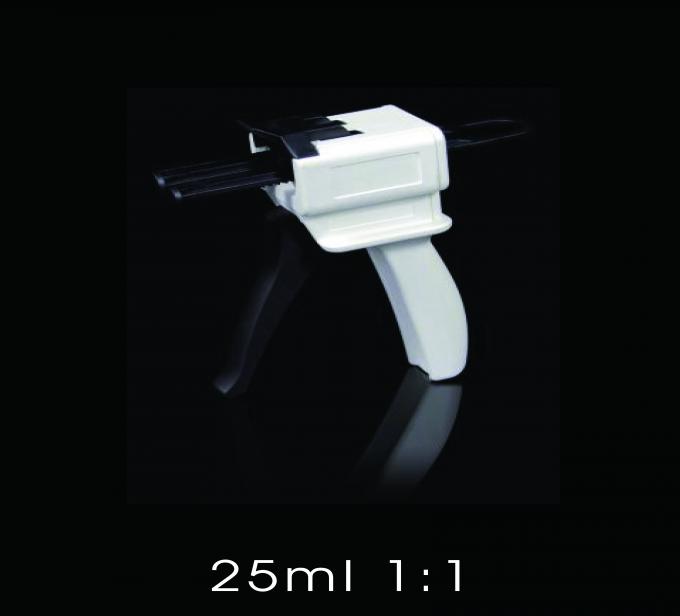 25ml 1:1 Dental Manual Silicone Impression Material Dispenser Silicon Gun Light Body Injection Gun 0