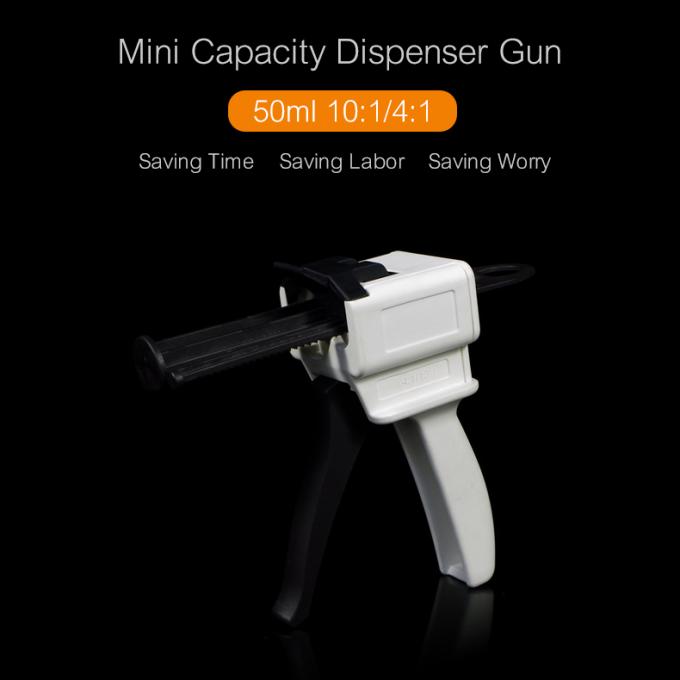 50ml 4:1 10:1 Dental Manual Silicone Impression Material Dispenser Silicon Gun Light Body Injection Gun 0