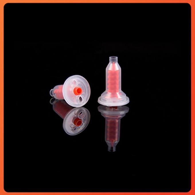 Red Dental Dynamic Mixers 5 1 Ratio For 3M Penta Mixing Tips Dental Static Mixed Tude 7# 0
