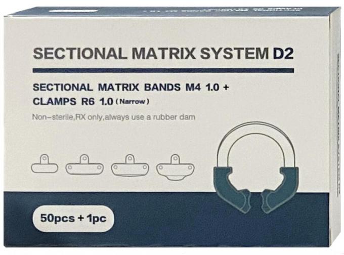 Sectional Band Dental Holder D2 Autoclavable Includes Sectional Matrix Bands M4  Clamps R6 0