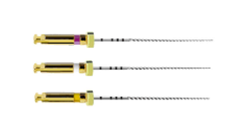 Heat Treated Endodontic Files Rotary Gold Pathfile Endo Flexible Dental Root Canal Instruments 0