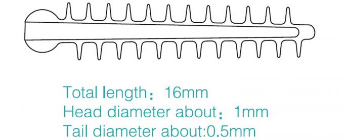 Composite Dental Sectional Matrix System Plastic Adaptive Wedges W3 1.0 2
