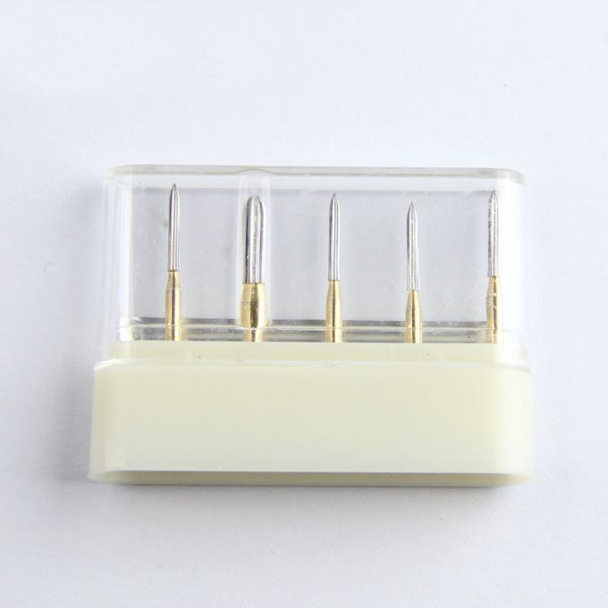 Single Use Dental Carbide Bur Tool Trimming Finishing Gold 2