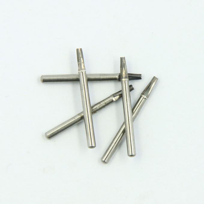 Tapered Flat End Bur Carbide Bur Pear Bur Dental Egg Plain Cut Head 0
