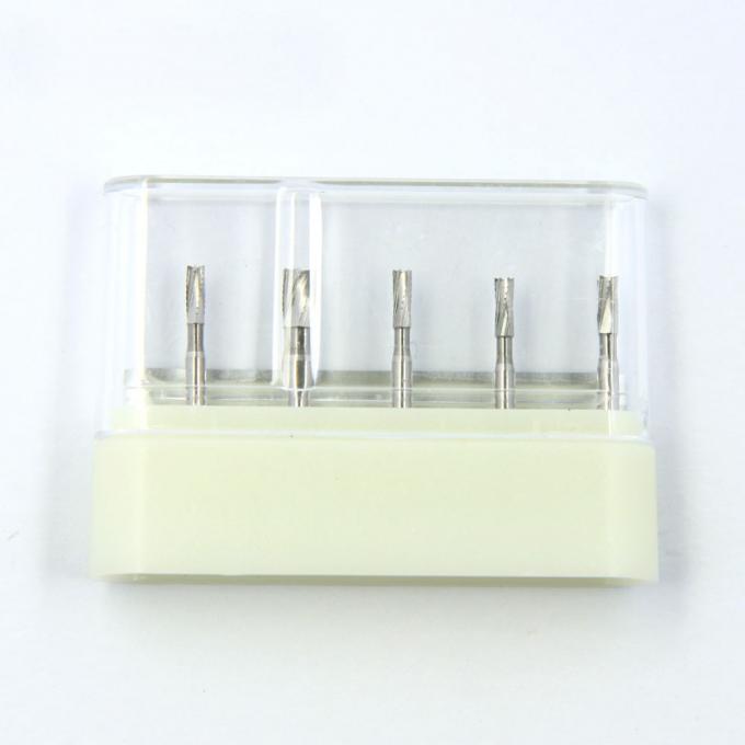 High Speed Carbide Burs Dentistry Cylinder Bur Dental Cross Cut Head 3
