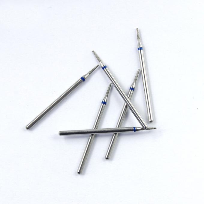 Dental Latch Hp Burs Polishing Low Speed Burr Diamond Bur Low Speed Taper Shape Head 0