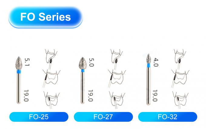 CA Ra Bur Dental HP Latch Low Speed Contra Angle Handpiece Dental Lab Polishing Burs 2