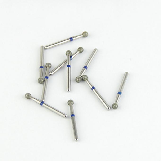 Electroplated SS Handle FG Diamond Burs With Standard Diamond Grits 0