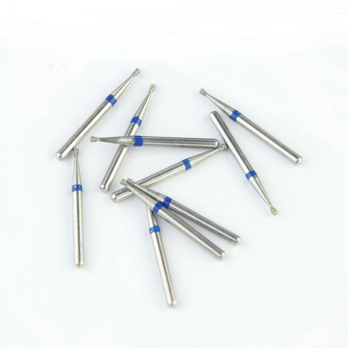 Electroplated SS Handle FG Diamond Burs With Standard Diamond Grits 1