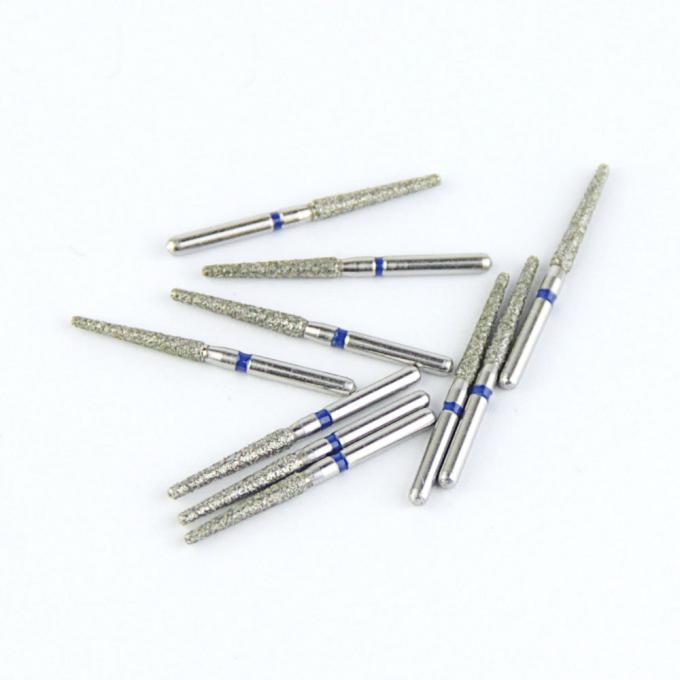 Electroplated SS Handle FG Diamond Burs With Standard Diamond Grits 3