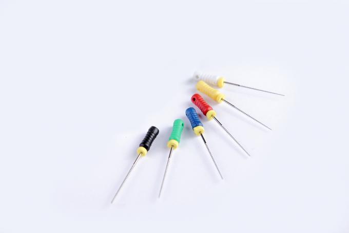 Stainless Steel K File Rotary Endodontic Cleaning Tools 25mm Length 0