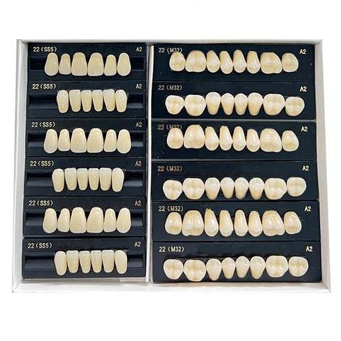 High Stain Resistance Artificial Acrylic Teeth Made Of Acrylic Resin Composite 1