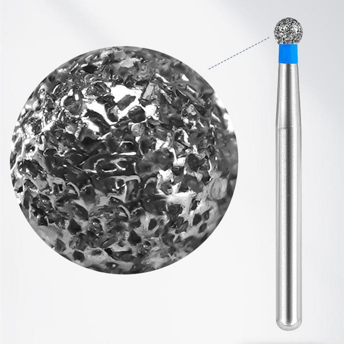 1.60mm Diameter Diamond Cutting Burs Fit For High Speed Handpiece 0