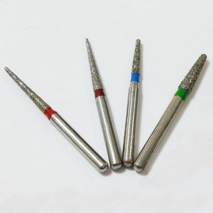 High Speed Handpiece FG Diamond Burs With Electroplated SS Handle 0