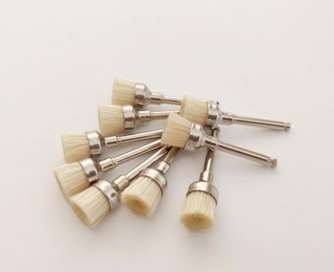 Effective Polishing Teeth with Oral Health Cup Shape Prophy Brush Hard Bristles Latch Style 1
