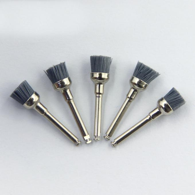 Soft Dental Prophy Brush Cup Shape Abrasive Fiber Silicon Carbide 0