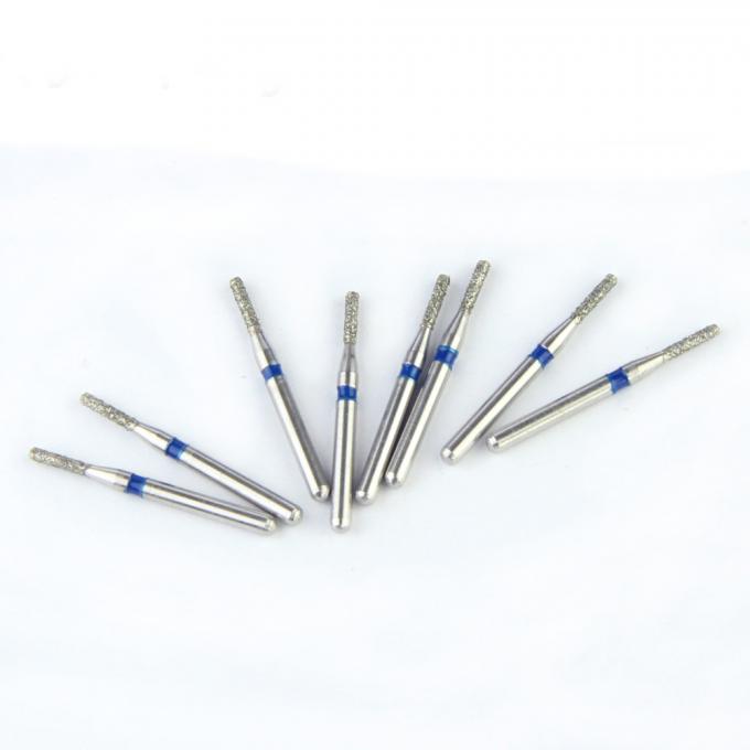 SF Flat End Cylinder FG Diamond Burs High Speed Dental Bur Super Hard Diamond Grits 0