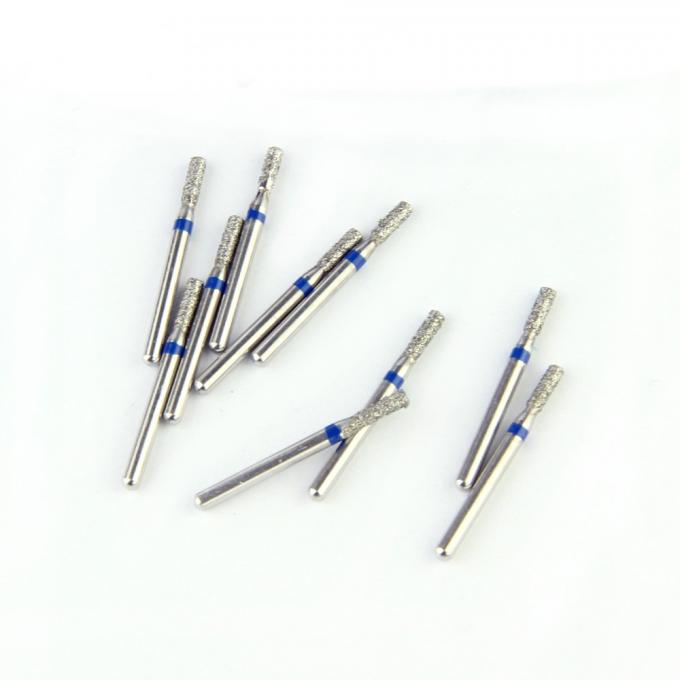 SF Flat End Cylinder FG Diamond Burs High Speed Dental Bur Super Hard Diamond Grits 1