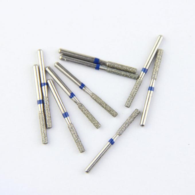 SF Flat End Cylinder FG Diamond Burs High Speed Dental Bur Super Hard Diamond Grits 2