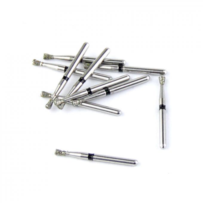High Speed FG Diamond Cutting Burs With Shank 1.60mm SI Series Inverted Cone 1