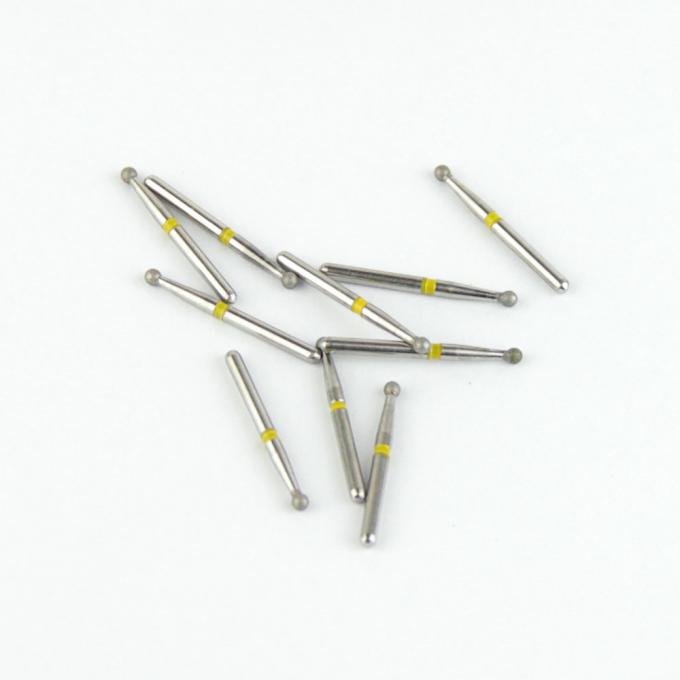 1.60mm Diameter  Teeth Cutting Bur Fg Diamond Burs BR Series Ball Round Head 1