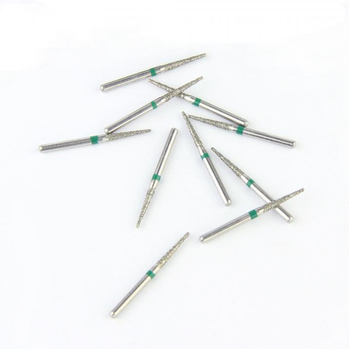 Dental Diamond Cutting Burs For High Speed Handpiece TC Series Needle Shape Head 2