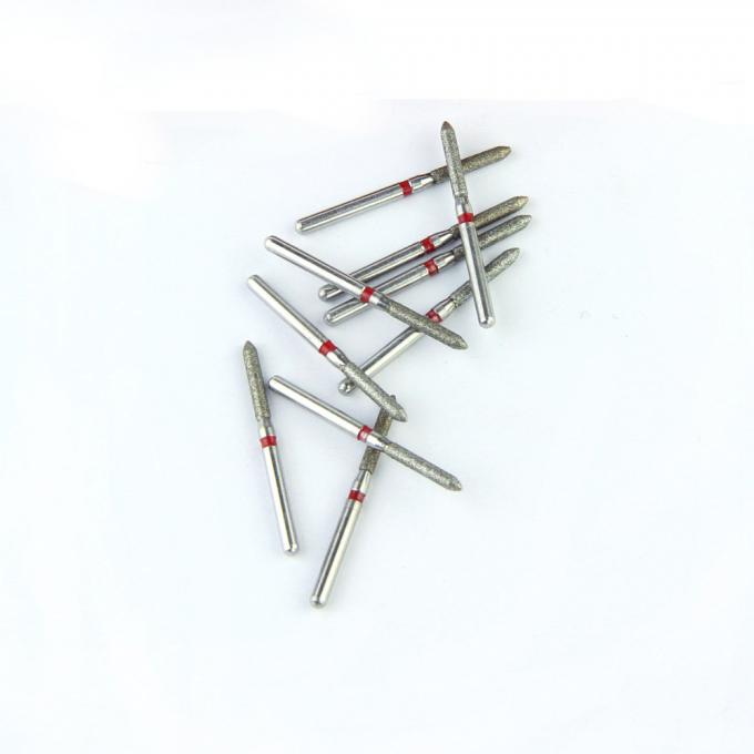 SO Series Torpedo Shape Head FG Diamond Burs Diamond Grit Cutting Precision 2