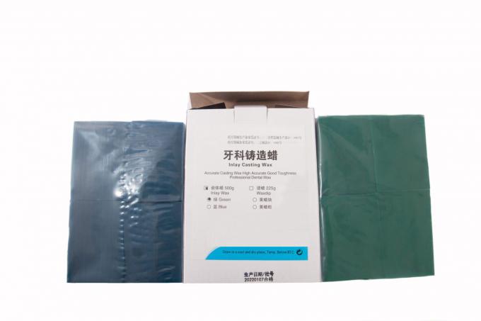 Dental Inlay Casting Wax Block 500g / Bag Dental Wax Block Green Color 0