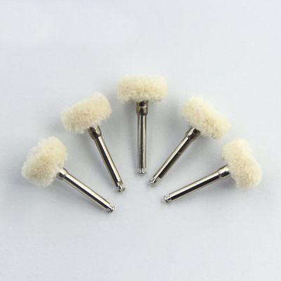 Dental Polishing Prophy Brush Nylon White Flat Head Soft Colorful Latch Style