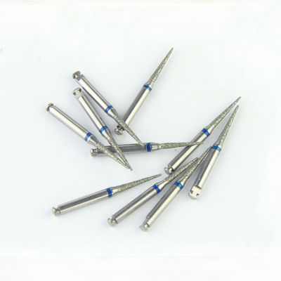 High Efficiency Dental Care CA Ra Diamond Burs Smooth Cutting Edge
