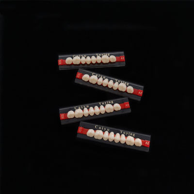 Fake Resin Teeth Composite Resin Denture Teeth Top Hard  3 Layers