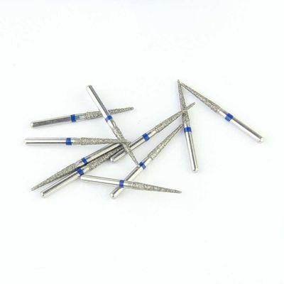 Dental Diamond Cutting Burs For High Speed Handpiece TC Series Needle Shape Head