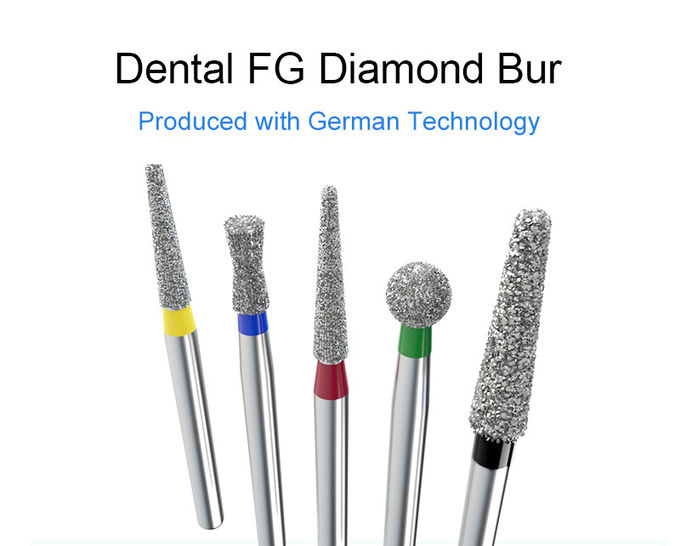 Fg Dental Burs Polish High Speed Drill Burr Bit Needle Tapered Round End Bur 0