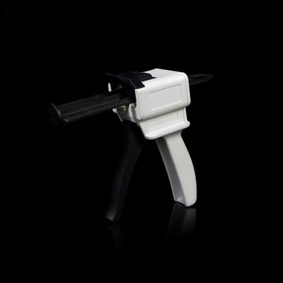 China 50ml 4:1 10:1 Dental Manual Silicone Impression Material Dispenser Silicon Gun Light Body Injection Gun