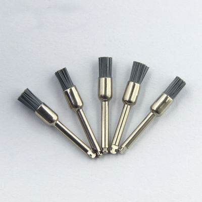 China Prophy Brushes Dental For Home Use Abrasive Fiber Silicon Carbide Flat Head Pen Shape