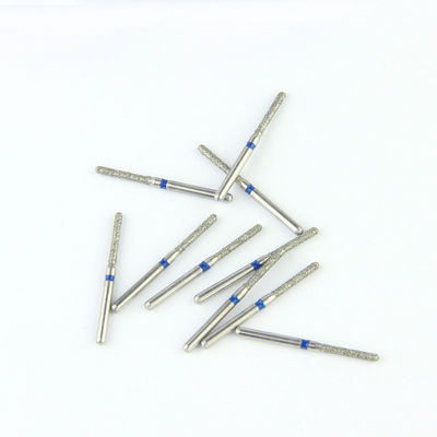 China High Speed Handpiece FG Diamond Grinding Dental Bur SR Series Round End Cylinder Shape Head