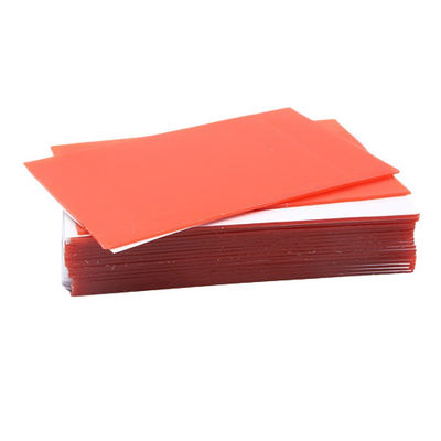 Dental Lab Base Plate Wax Red / Pink Dental Wax Flakes Accurate Casting Wax Sheet Surgical Dental Waxes